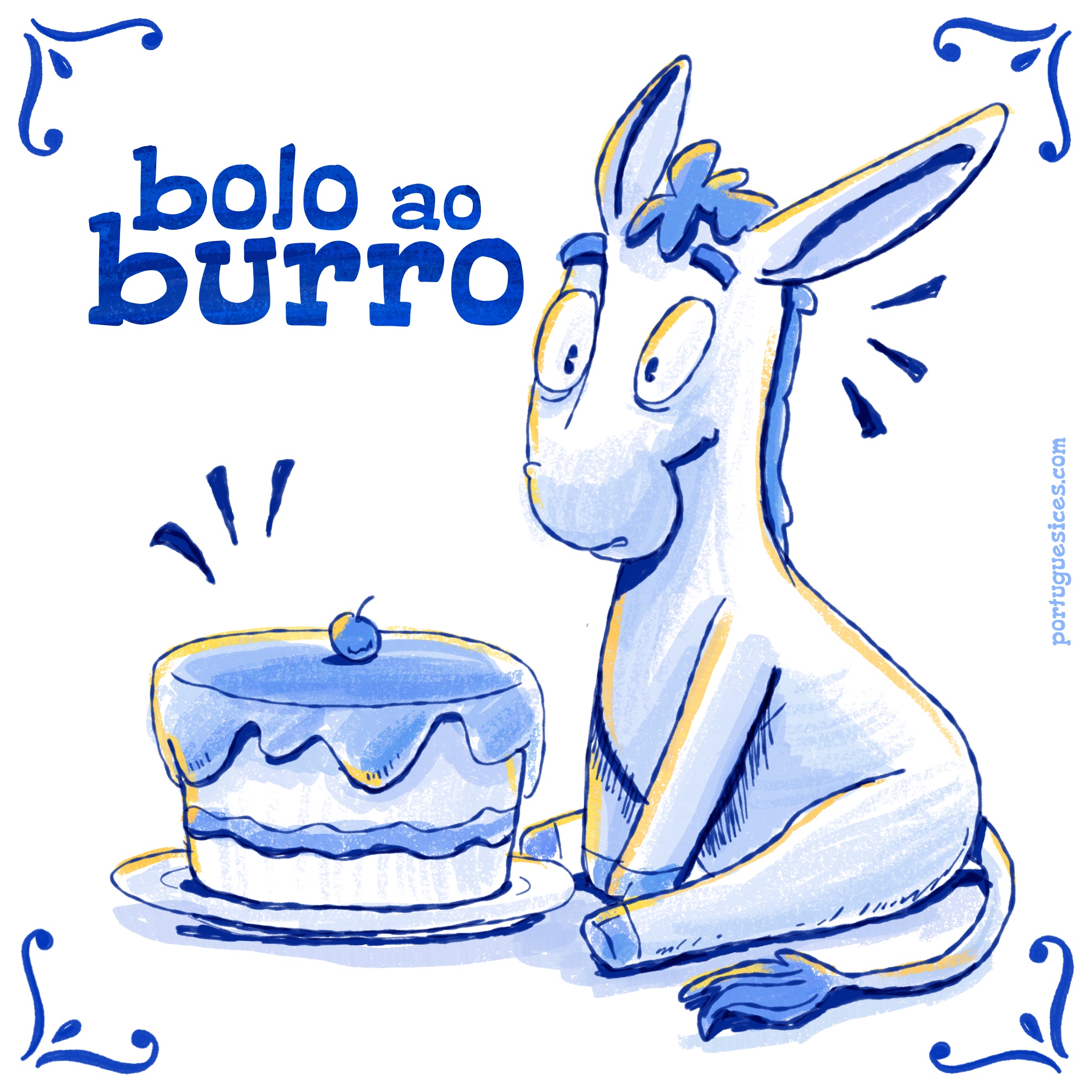 Bolo ao burro