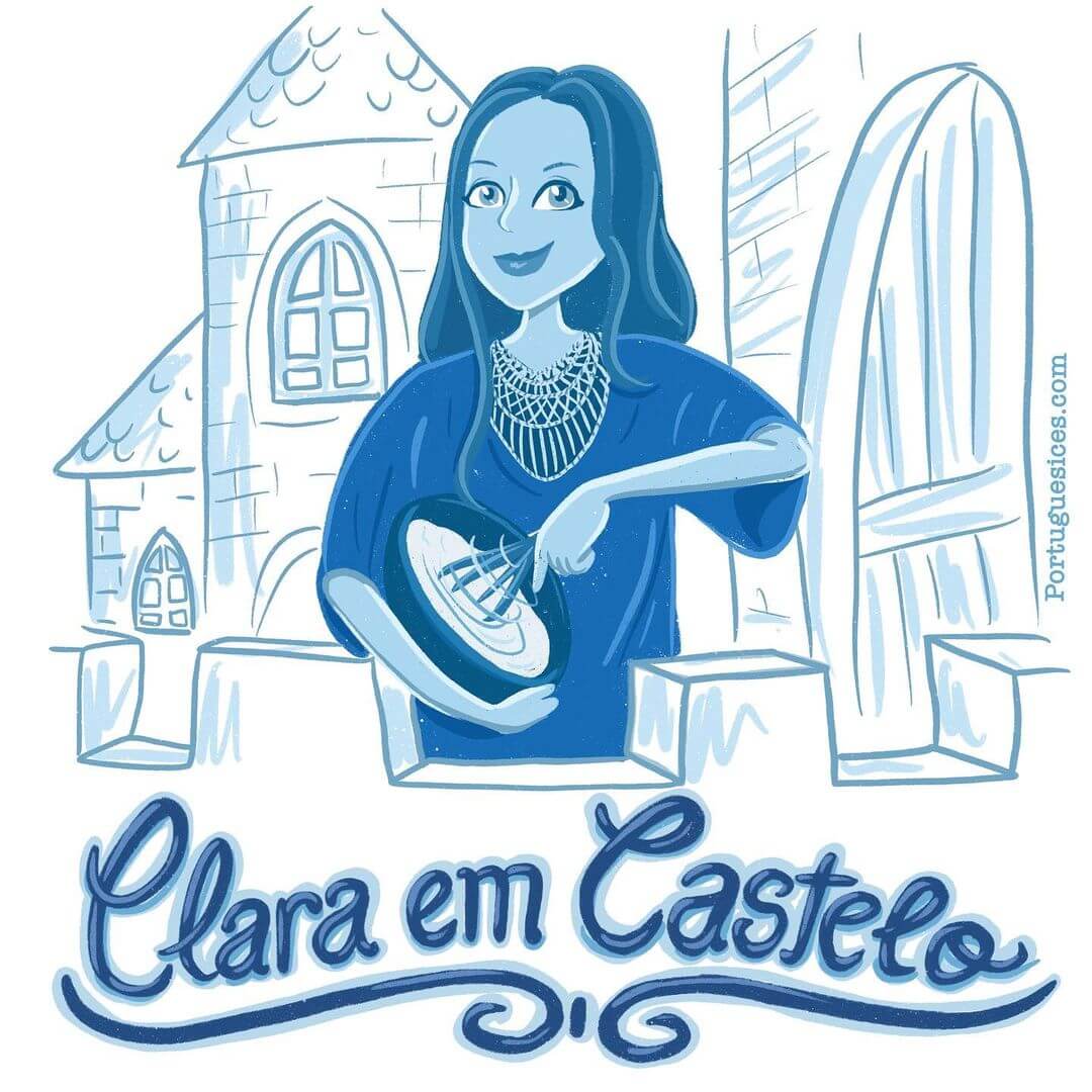 Clara em castelo